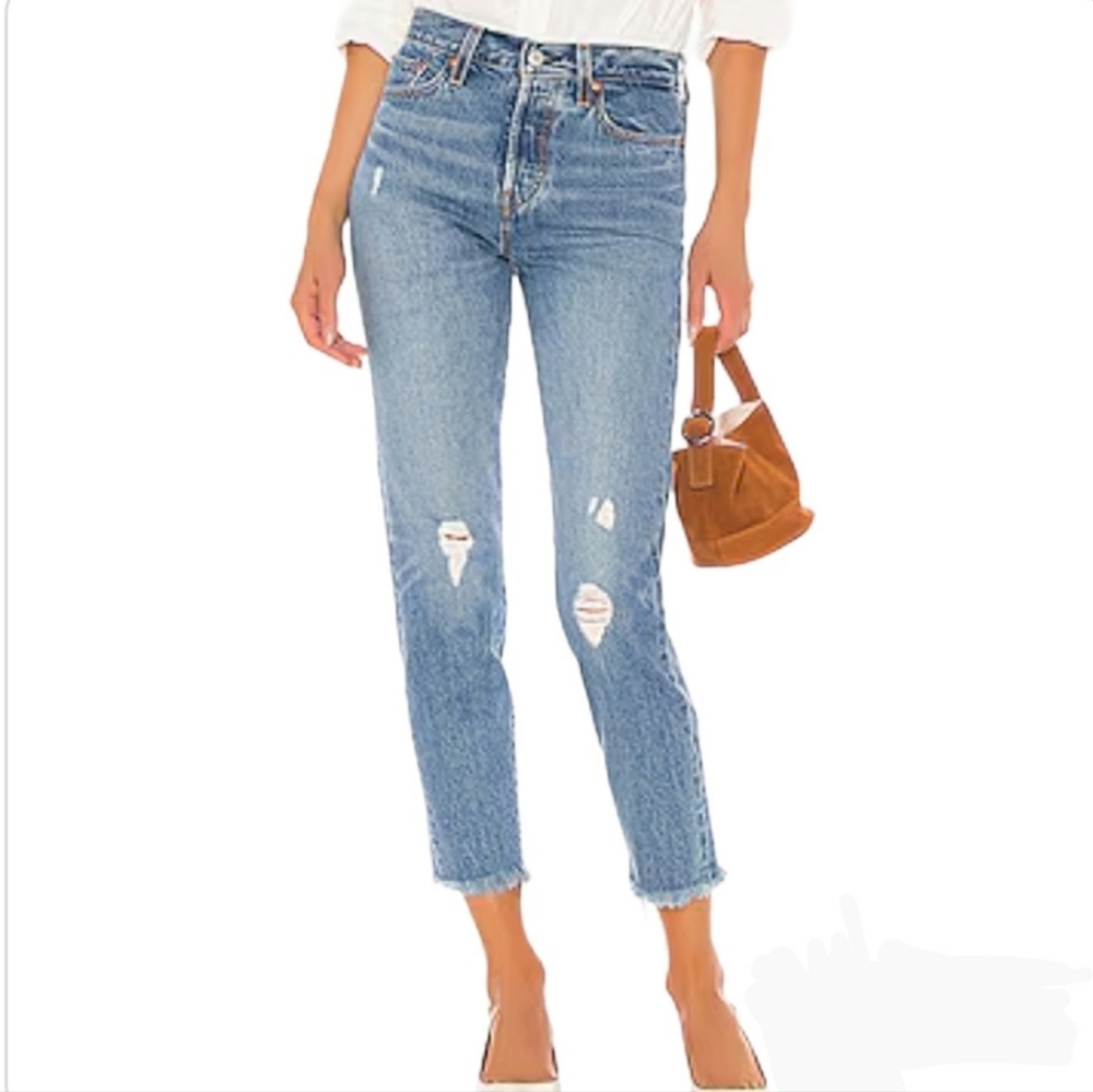 Levi's Wedgie High Rise Jeans in Truth Unfolds Size 26